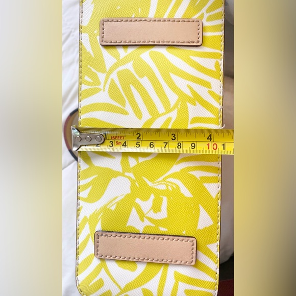 Kate Spade Grant Street Tropical Palm Juno Tote, Green Multi - Picture 7 of 16